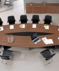 Bàn phòng họp hình ovan