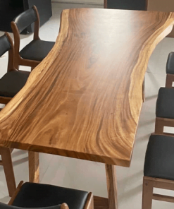 Bàn Ghế Nhà Hàng Gỗ Me Tây