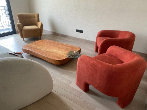 Bộ bàn ghế sofa gỗ phòng khách tại Long An