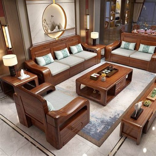 Sofa Gỗ Tự Nhiên