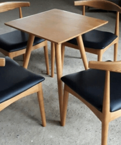 Bàn ghế gỗ đơn