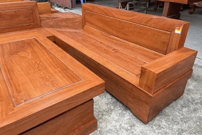 Bàn ghế sofa gỗ
