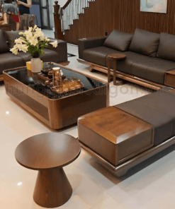 Bộ Bàn Ghế Sofa Gỗ Phòng Khách Tại Bình Thuận