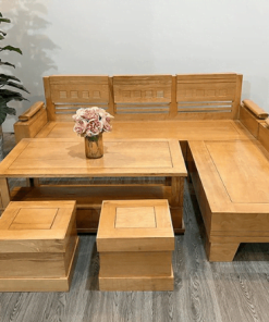 Bàn sofa gỗ tự nhiên