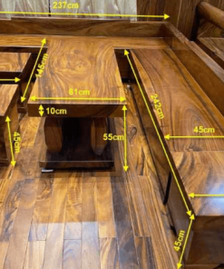 Kích thước bộ bàn sofa