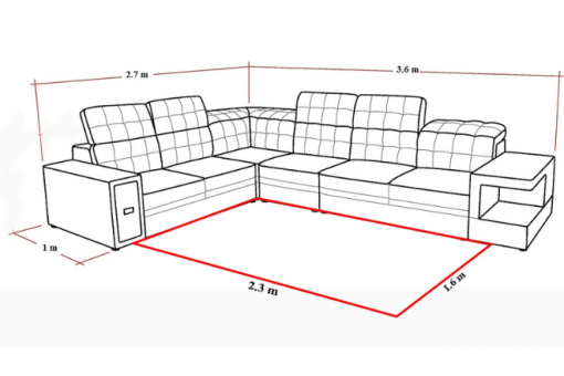 kÍCH THƯỚC SOFA