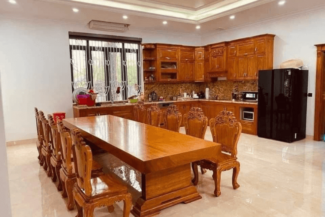 Nội Thất phòng ăn Gỗ Gõ Đỏ