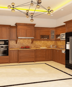 Nội Thất phòng bếp Gỗ Gõ Đỏ