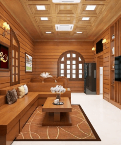 Nội Thất phòng khách Gỗ Gõ Đỏ